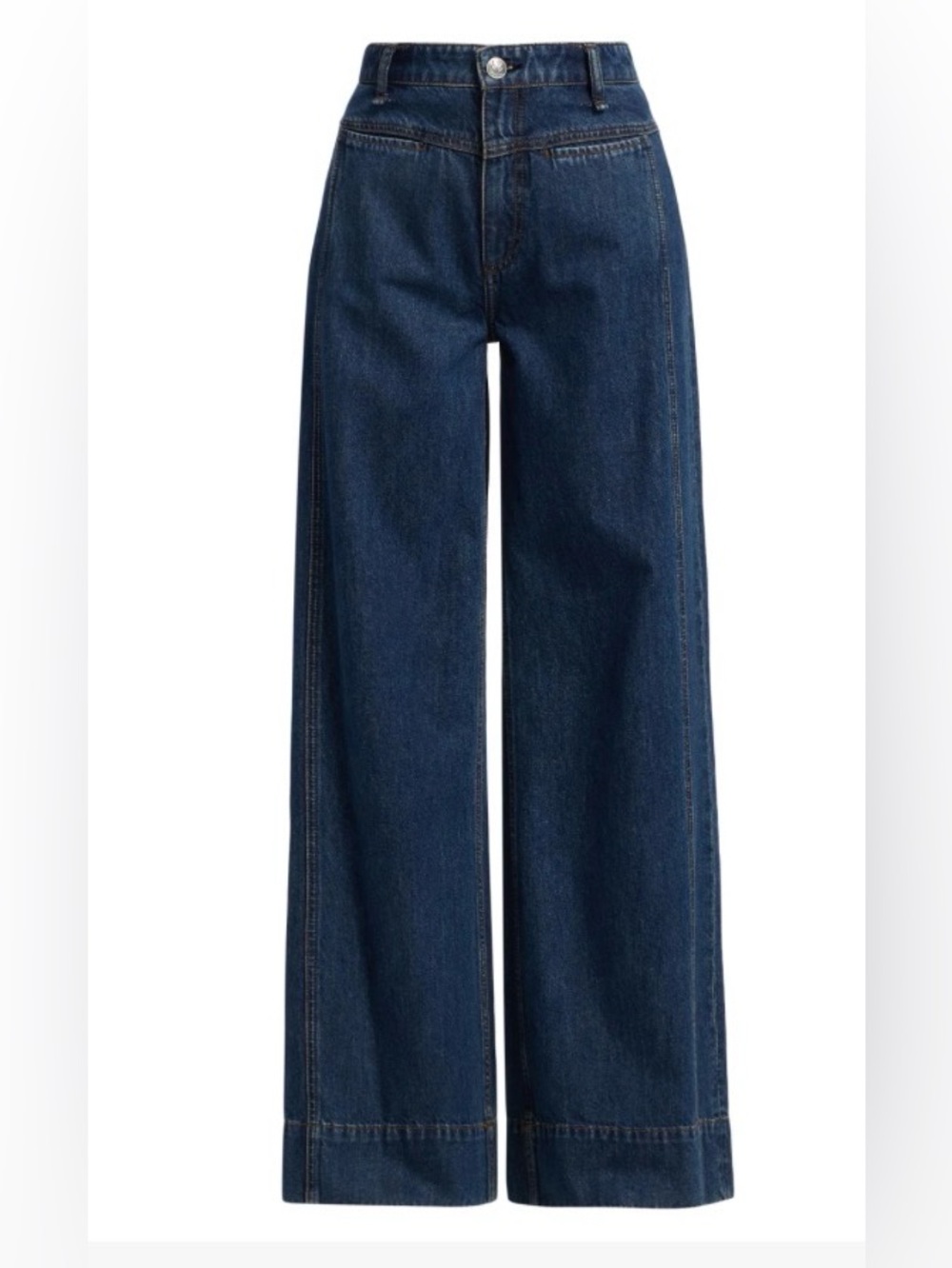 Rag & Bone Selah Wide Leg Jeans - Kenme | 27 | Dark Wash